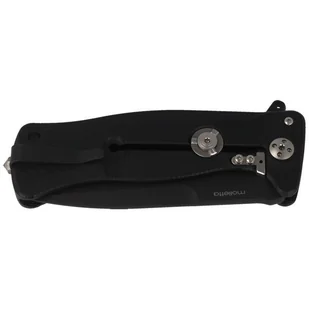 LionSteel - Nóż SR Flipper Aluminum Black / Black Blade - SR11A BB - Noże - miniaturka - grafika 6