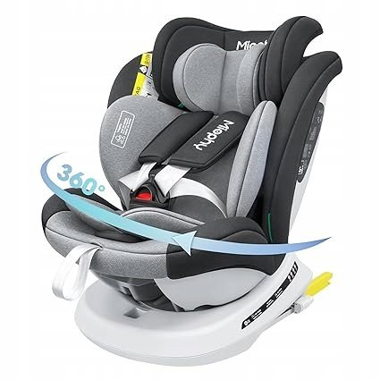 FOTELIK DZIECIĘCY OBROTOWY 360° 0-36 KG ISOFIX MIOPHY I-SIZE