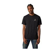 Koszulki męskie - T-SHIRT FOX FINISHER TECH BLACK - miniaturka - grafika 1
