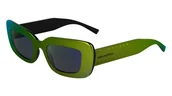 Okulary przeciwsłoneczne - Okulary KARL LAGERFELD KL6164S-300. Okulary przeciwsłoneczne, Kolor zielony. Kobieta. - miniaturka - grafika 1