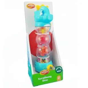 Koralikowy Dino - zabawka - Zabawki interaktywne dla dzieci - miniaturka - grafika 1