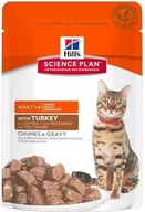 Mokra karma dla kotów - HILL'S SP Science Plan Feline Adult Indyk 85g saszetka - miniaturka - grafika 1