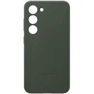 Samsung Etui Leather Cover do Galaxy S23 EF-VS911LGEGWW Zielony - Etui i futerały do telefonów - miniaturka - grafika 1
