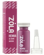 Akcesoria i kosmetyki do stylizacji brwi - Project Lashes, Henna Pudrowa Do Brwi, Zola 07 Ebony Brown, 10g - miniaturka - grafika 1