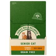 Mokra karma dla kotów - James Wellbeloved Senior Cat Grain Free, indyk - 48 x 85 g - miniaturka - grafika 1
