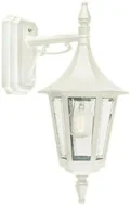 Lampy ogrodowe - Norlys - Rimini/Milano Down Zewnętrzna Lampa Ścienna z Mocowaniem Narożnym Biała Norlys - miniaturka - grafika 1
