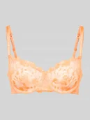 Biustonosze - Biustonosz typu balkonetka z obszyciem koronką model ‘MAYA’ - miniaturka - grafika 1