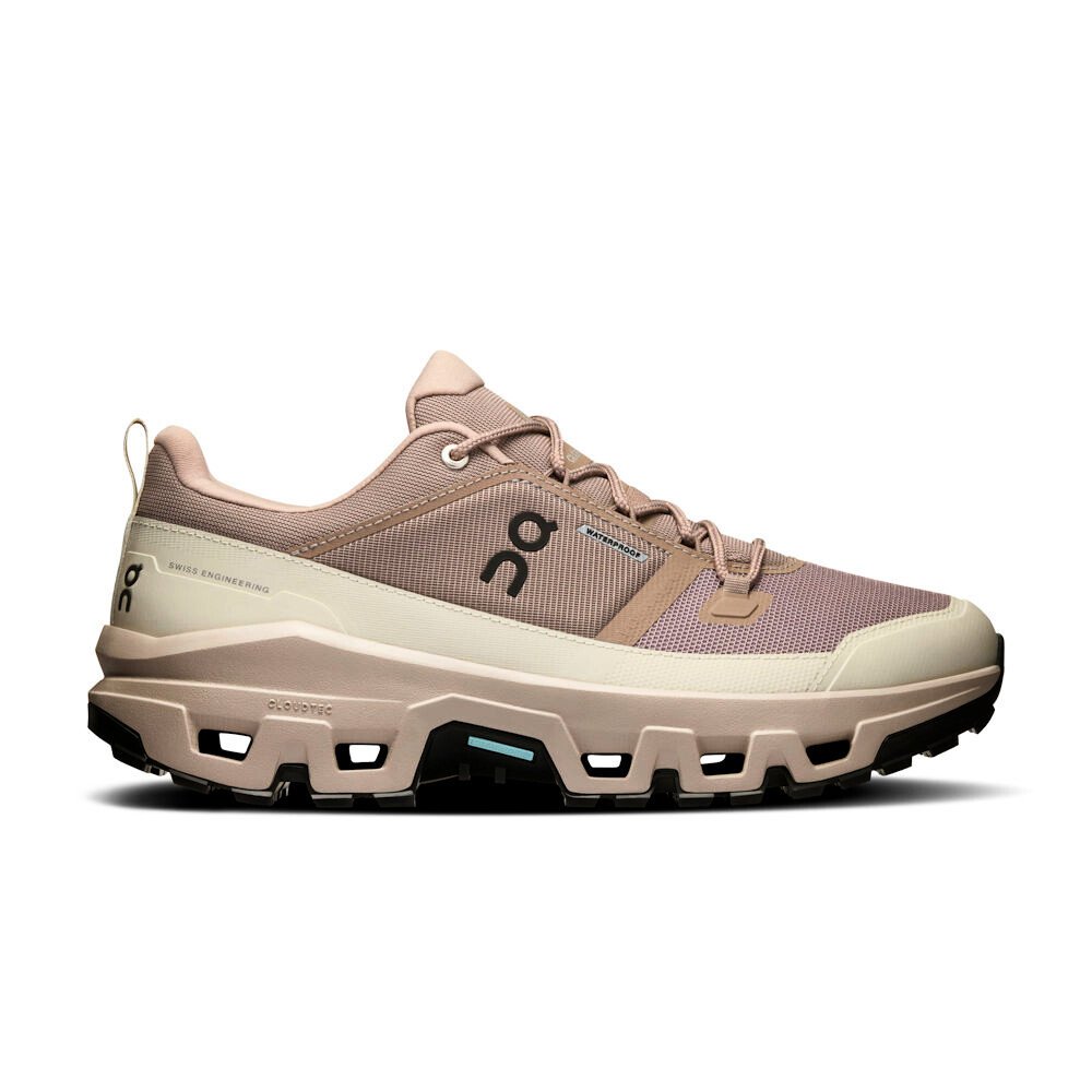 Męskie buty outdoorowe On Cloudrock Low WP Cinder/Fog EUR 44