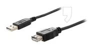 Kable USB - Savio Kabel USB 2.0 męskie - żeńskie,1.8 m CL-69 - miniaturka - grafika 1