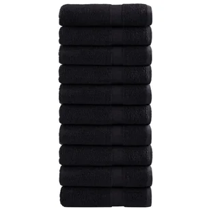 vidaXL Ręczniki kąpielowe, premium, 10 szt., 100x150 cm, bawełna 100% - Ręczniki - miniaturka - grafika 1