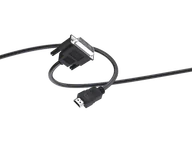 Kable komputerowe i do monitorów - Kabel DVI - HDMI ISY IDV-5001 1.5m Czarny - miniaturka - grafika 1