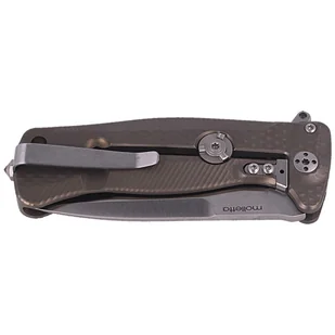 Nóż składany LionSteel SR22 Bronze Titanium, Satin Sleipner by Molletta (SR22 B) - Noże - miniaturka - grafika 8