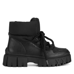 Trapery MEXX MI001713343W Czarny - Botki damskie - miniaturka - grafika 1