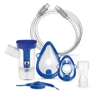 Zestaw do nebulizacji VITAMMY Microfine+ RF8 FULL kit Zestaw do nebulizacji (maska mała, maska duża, ustnik, nebulizator, przewód) - Inhalatory i akcesoria - miniaturka - grafika 1