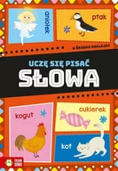 Książki edukacyjne - Uczę się pisać. Słowa - miniaturka - grafika 1