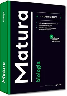 Greg Maciej Mikołajczyk, Jolanta Zygmunt Vademecum matura - biologia - 2017 - Lektury szkoły średnie - miniaturka - grafika 3