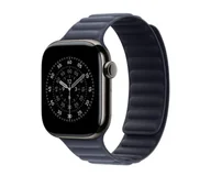 Akcesoria do smartwatchy - Apple Pasek magnetyczny 42 mm S/M granatowy - miniaturka - grafika 1