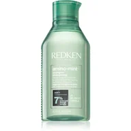 Szampony do włosów - Redken Amino Mint Oczyszczający Szampon do Skóry Wrażliwej i Włosów Szybkosmarujących Shampoo) Objętość 300 ml) - miniaturka - grafika 1