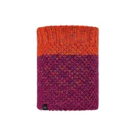 Czapki i chusty sportowe damskie - Komin Buff Knitted & Fleece Neckwarmer Janna Fuchsia - miniaturka - grafika 1