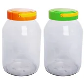 Pojemniki kuchenne - Słoik 3 l barrel 1 szt. 'mo' - miniaturka - grafika 1