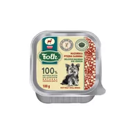 Mokra karma dla psów - Karma mokra dla psa FOLK Mini Mazurska pyszna sarnina szalka 100 g - miniaturka - grafika 1