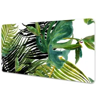 Podkładki na biurko - Podkład ochronny na biurko Tropikalne liście 90x45 cm - miniaturka - grafika 1