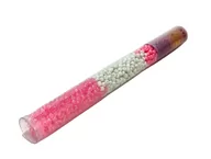 Prace ręczne dla dzieci - Zestaw kolorowych koralików w tubie - różowe - miniaturka - grafika 1