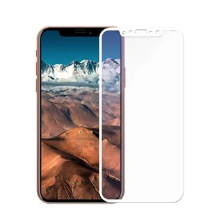 Hartowane Szkło Soft Iphone X Biały - Szkła hartowane na telefon - miniaturka - grafika 1