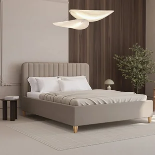 Łóżko Asana 140x200 cm, Grupa 1, Pojemnik: Nie tapicerowane, ramowe, z pojemnikiem, dla dwojga - Łóżka - miniaturka - grafika 1