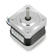 Podzespoły elektroniczne - Silnik krokowy JK42HS40-1704 200 kroków/obr 2,8V/1,7A/0,4Nm - miniaturka - grafika 1