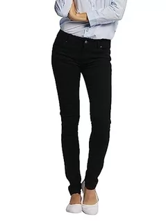 Spodnie damskie - KAPORAL Jeansy damskie Locka, Czarny Czarny, 25W x 32L - grafika 1