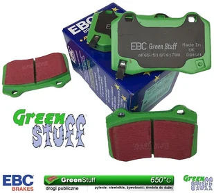 Klocki hamulcowe tylne EBC GreenStuff Cadillac CTS V8 - Klocki hamulcowe - miniaturka - grafika 2