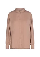 Koszule damskie - Soya Concept Koszula damska, Stucco Brown, XS - miniaturka - grafika 1