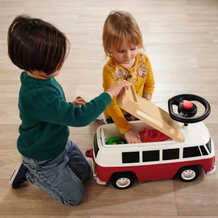BIG Jeździk Volkswagen Van Samochód Auto dla Dzieci + Dźwięk - Jeździki dla dzieci - miniaturka - grafika 16