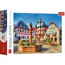 Puzzle 3000 Rynek w Heppenheim, Niemcy TREFL - Pozostałe książki - miniaturka - grafika 1