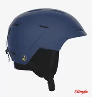 Kaski narciarskie - Kask narciarski Salomon PIONEER LT JR estate blue 2023/2024 - miniaturka - grafika 1