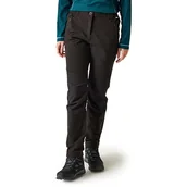 Spodnie damskie - Regatta Damskie spodnie trekkingowe Questra V czarne - miniaturka - grafika 1