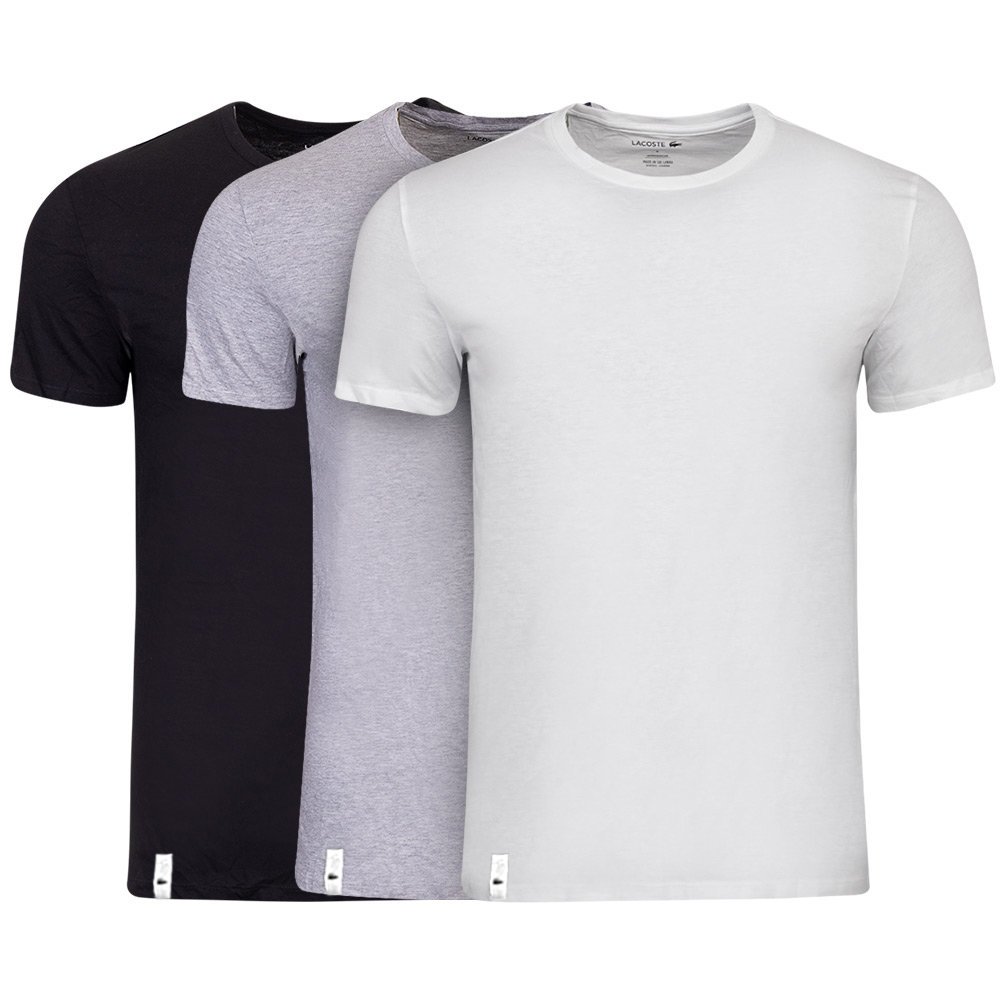 Lacoste t-shirt męski komplet 3 sztuki mix pudełko TH3451-00-BXY XL