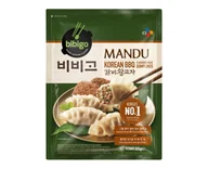 Szybkie dania obiadowe - CJ Bibigo Pierożki mandu o smaku koreańskiego BBQ 525g - miniaturka - grafika 1
