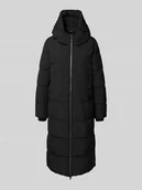 Płaszcze damskie - Płaszcz pikowany z kapturem - miniaturka - grafika 1