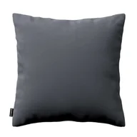 Poszewki na poduszki - Dekoria Poszewka Kinga na poduszkę grafitowy szary 60 × 60 cm Velvet 105-704-12 - miniaturka - grafika 1
