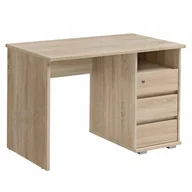 Biurka - Biurko PRYMUS 1 z Szufladami 110cm Sonoma+NA KLUCZ - miniaturka - grafika 1