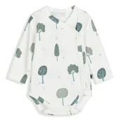 Body dla niemowląt - Pink No More Body niemowlęce kopertowe Trees 56cm - miniaturka - grafika 1