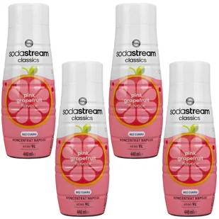 4x SYROP LEMONIADA DO SATURATORA SODASTREAM KONCENTRAT DO GAZOWANEJ WODY - Syropy i koncentraty owocowe - miniaturka - grafika 1