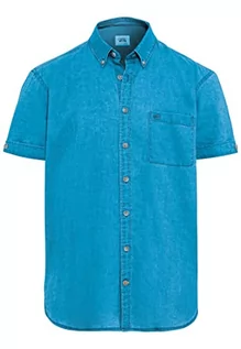 Koszule męskie - camel active koszula męska, niebieski (Strong Blue), L - grafika 1
