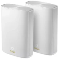 Routery - Asus System WiFi 6 ZenWiFi XP4 AX1800 2-pack biały ZenWiFi AX Hybrid (XP4)(2pk White) - miniaturka - grafika 1
