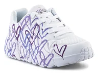 Sneakersy damskie - Skechers JGoldcrown: Uno Lite - Spread the Love 314064L-WLPR - miniaturka - grafika 1