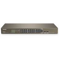 Switche - Tenda Switch TEG1024F 24x 10/100/1000Mbps - miniaturka - grafika 1