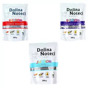 Dolina Noteci PREMIUM Junior MIX Smaków 30x300g 49408-uniw - Mokra karma dla psów - miniaturka - grafika 1