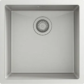 Aquasanita NOVA100X nano stalowa komora podwieszana PVD - Zlewozmywaki - miniaturka - grafika 1